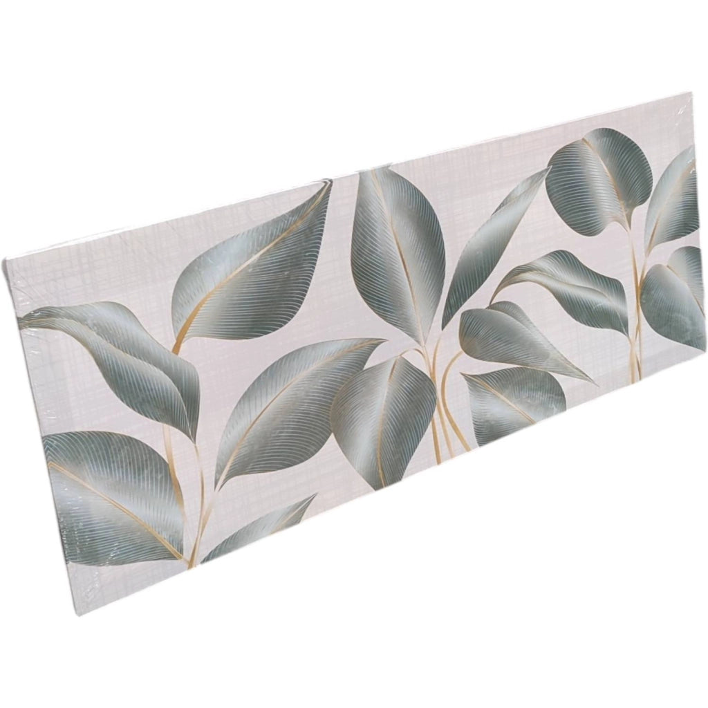 Quadro su tela leaves green gold lupia canvas prime