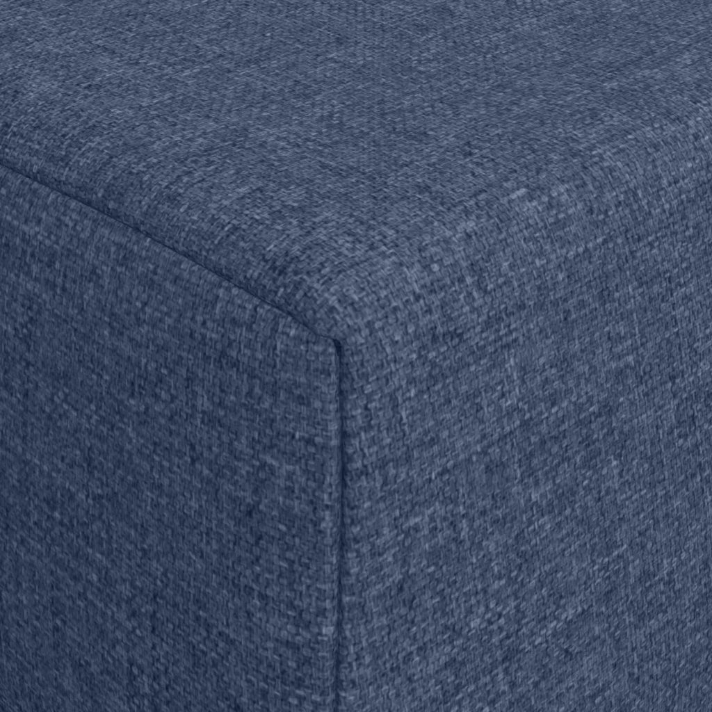 Divano Letto Pieghevole Blu 200 x 70 x 10 cm Tessuto 900022