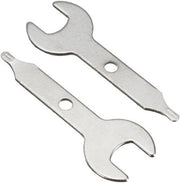 Set di chiavi a bocca aperta 2 in 1 da 9,5 mm, chiave a trocchio da 3/8 pollici, chiave inglese in acciaio inox per attrezzi rotanti.