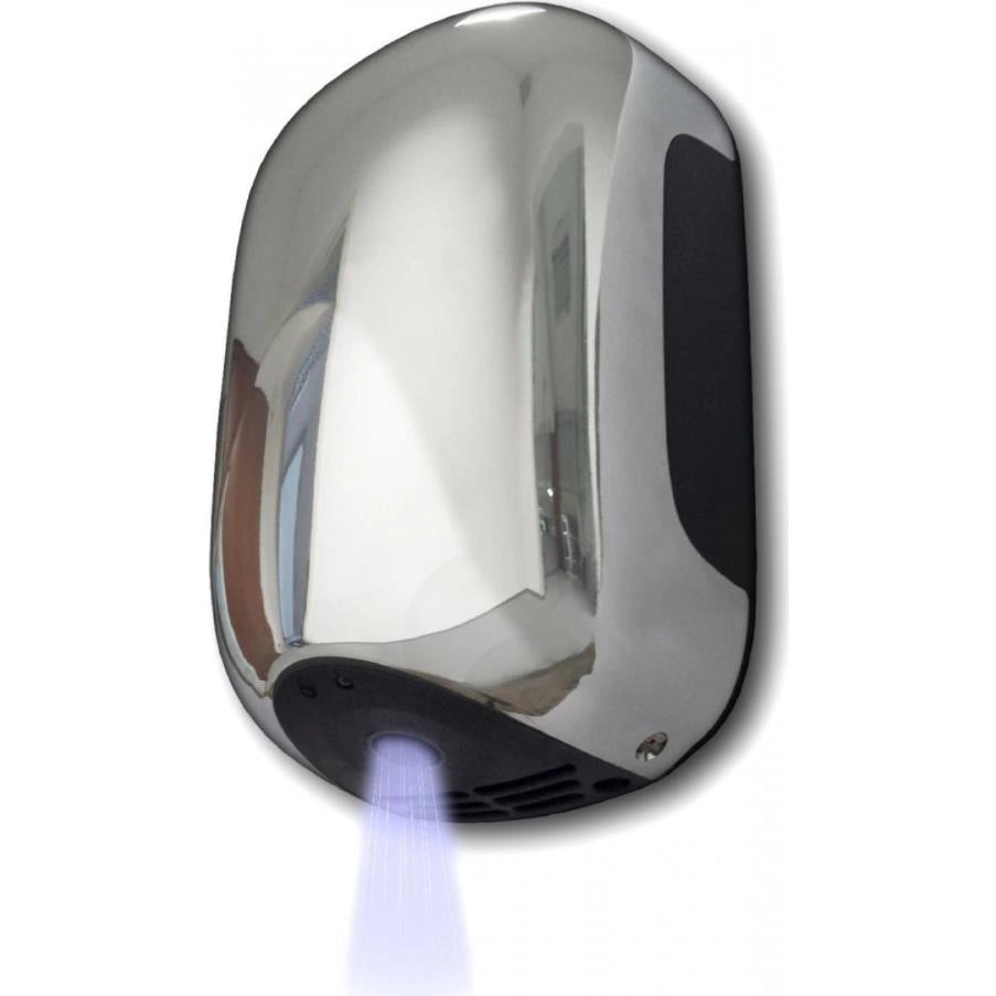 Asciugamano Elettrico da Parete Vama Modello Smart Jet Mini LF 900 W Con Fotocellula In ABS Cromo