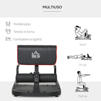 Panca Fitness per Squat Sissy in Acciaio