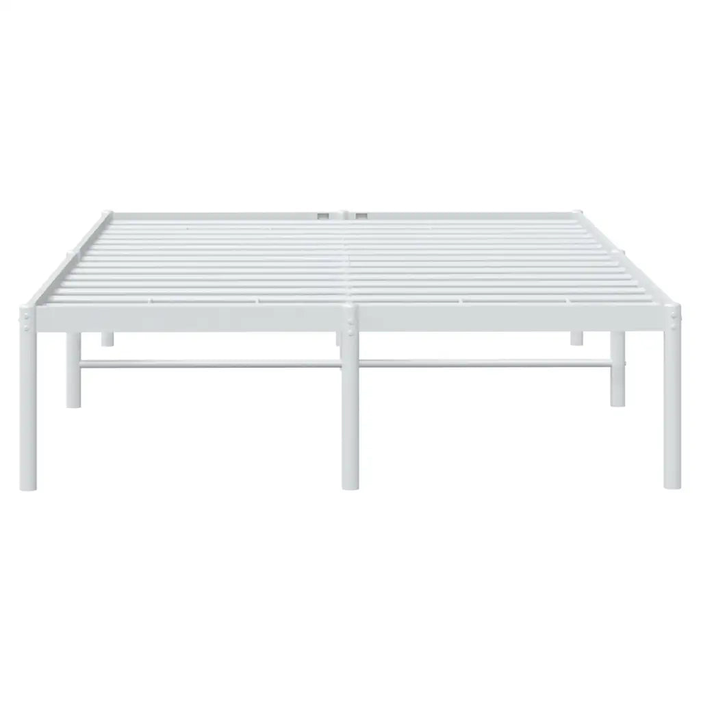 Giroletto-Struttura Letto in Metallo Bianco 120x200 cm 128514