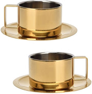 Cappucciniera in acciaio inossidabile - Formato compatto - Ideale per cappuccino e tè - Adatto per adulti