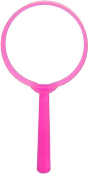 Vergrootglas per bambini - Portatile - Leggibile - Leesloep per studenti - Ottica portatile per bambini con manico in plastica rosso.