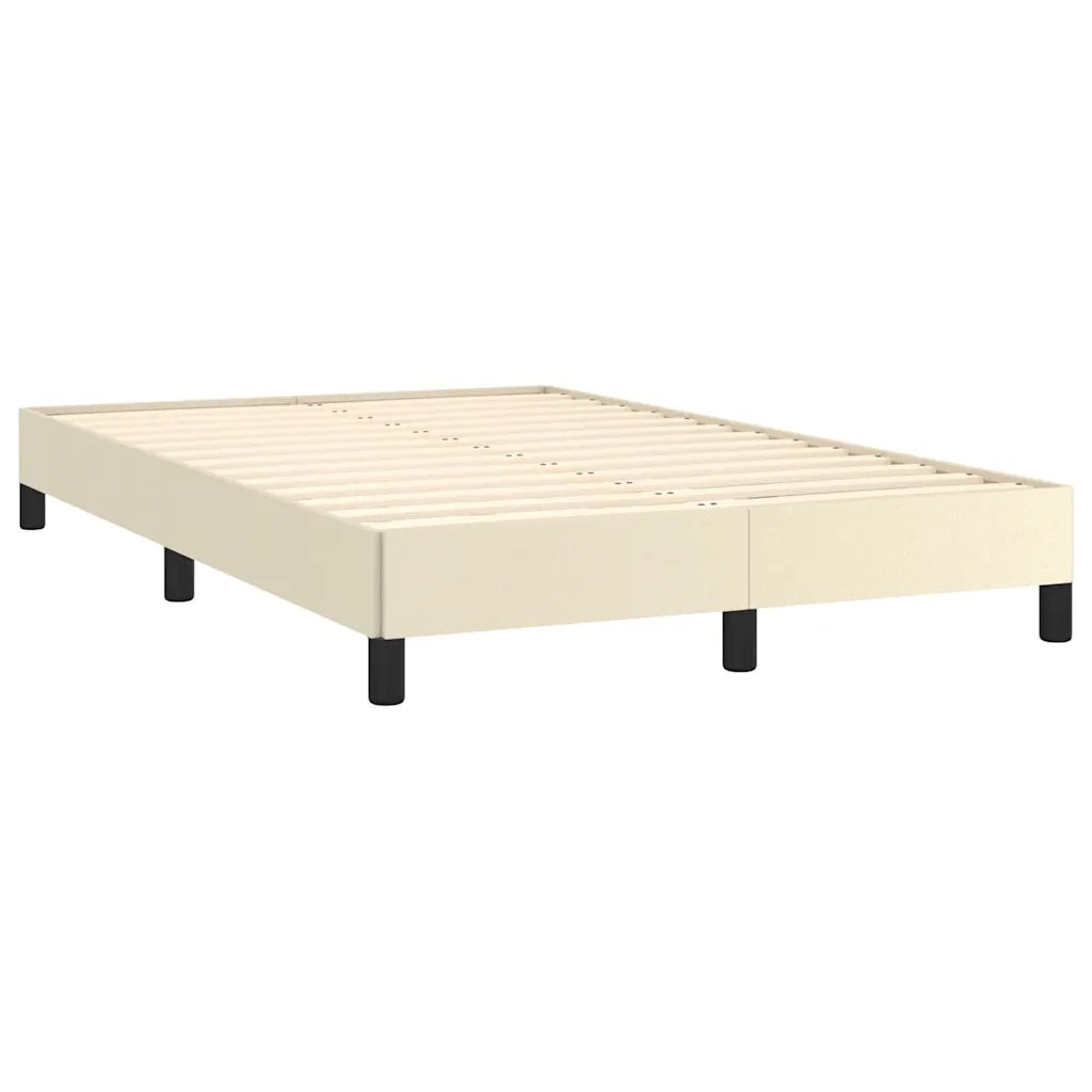 Giroletto senza Materasso Crema 120x190 cm Similpelle 3269621
