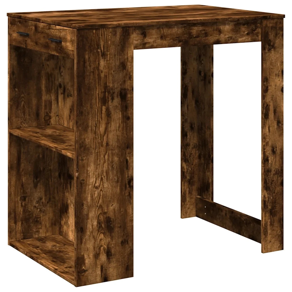 Tavolo Bar Rovere Artigianale 102x70x103,5 cm in Truciolato