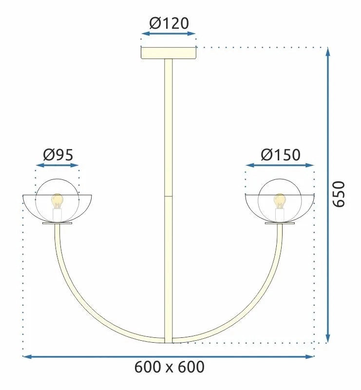 Lampada Da Soffitto App1200-cp