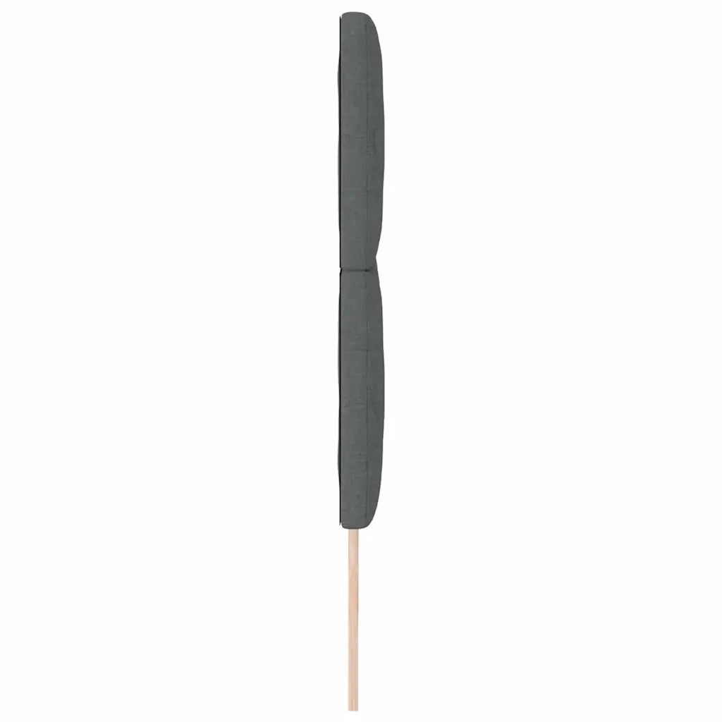 Testiera Grigio scuro 200 cm Tessuto 3337952