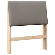 Testiera | Testata imbottita Talpa 75 cm Pino massello