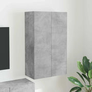 Mobile TV da parete Grigio cemento 59,5 x 31 x 100 cm 892372