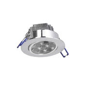 Faretto led da incasso orientabile con vetro opacizzato 7w 6000K luce fredda