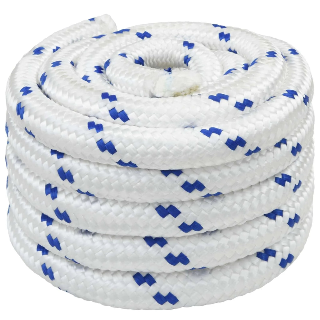 Corda multiuso 30 mm 10 m Bianco e Blu PP 3472903
