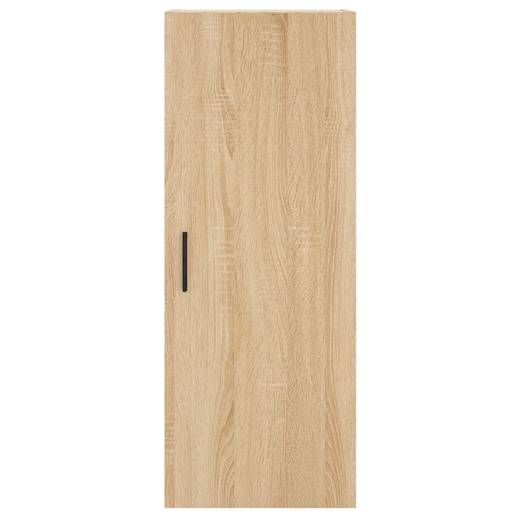 Credenza-Buffet-Armadio da cucina Rovere Sonoma 34,5x34x180 cm in Legno Multistrato 949835