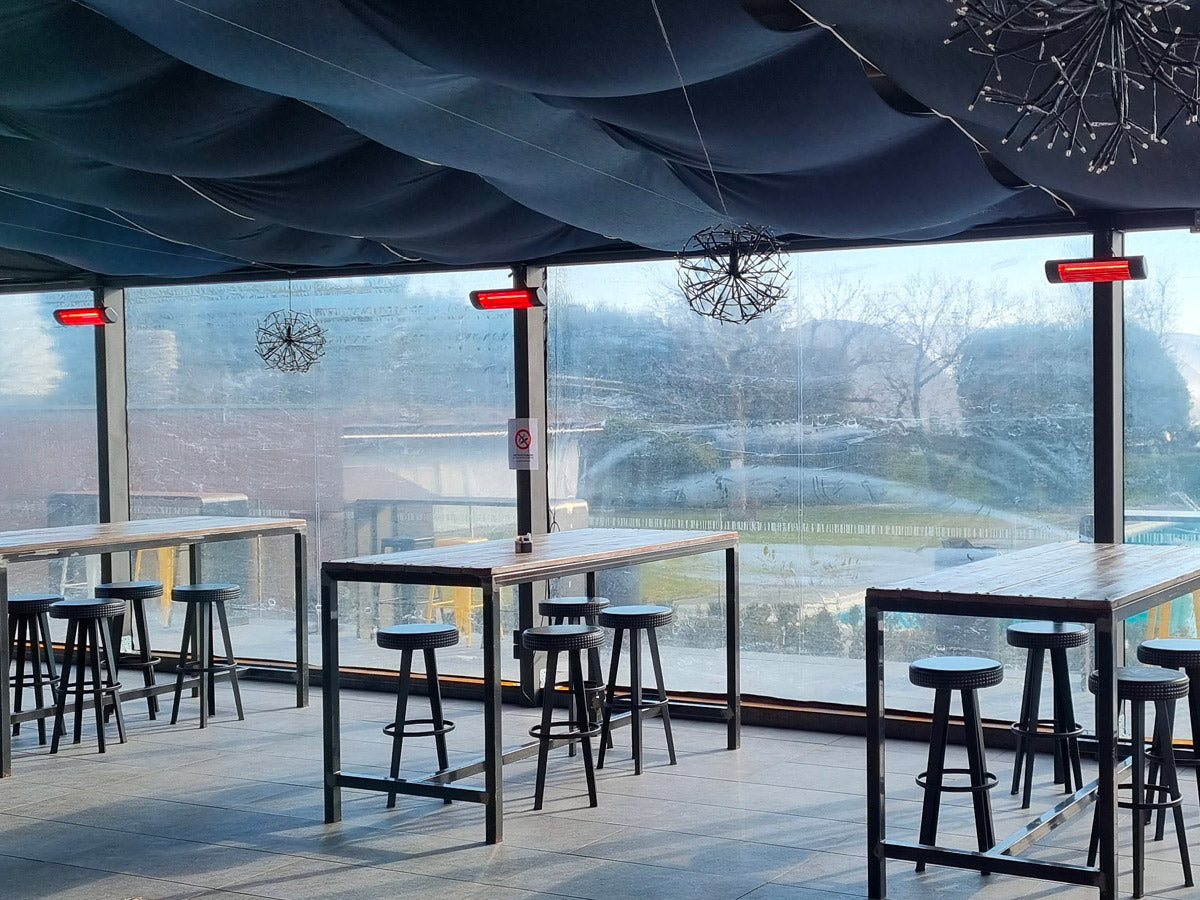 Lampada riscaldante ad infrarossi 2000W Art-Eco HLW20BG