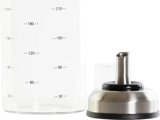 Olio trasparente in acciaio inossidabile 500 ml - 65 x 65 x 245 cm