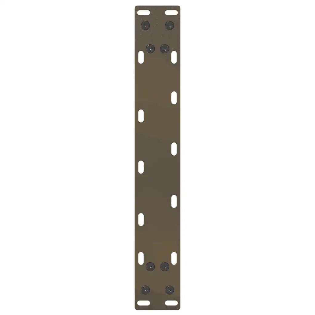 Gambe per Tavolino da Caff¨¨ a Forma di U 2 pz-Set di 2 Gamba per Tavolo Acciaio Naturale 40x(30-31) cm Acciaio 639740