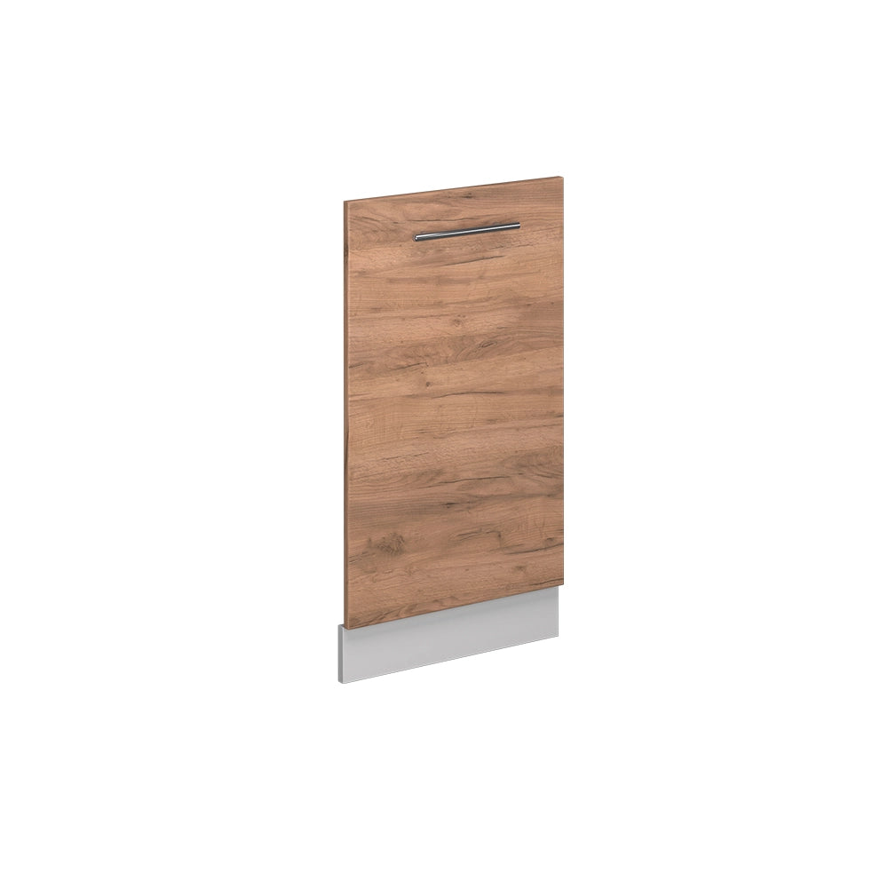 Vicco Pannello frontale della lavastoviglie Quercia dorata 45 cm senza piano di lavoro