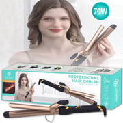 Trade Shop - Ferro Arriciacapelli Professionale Ricci Mossi 70 W Riscaldamento Rapido Tx-9994 -