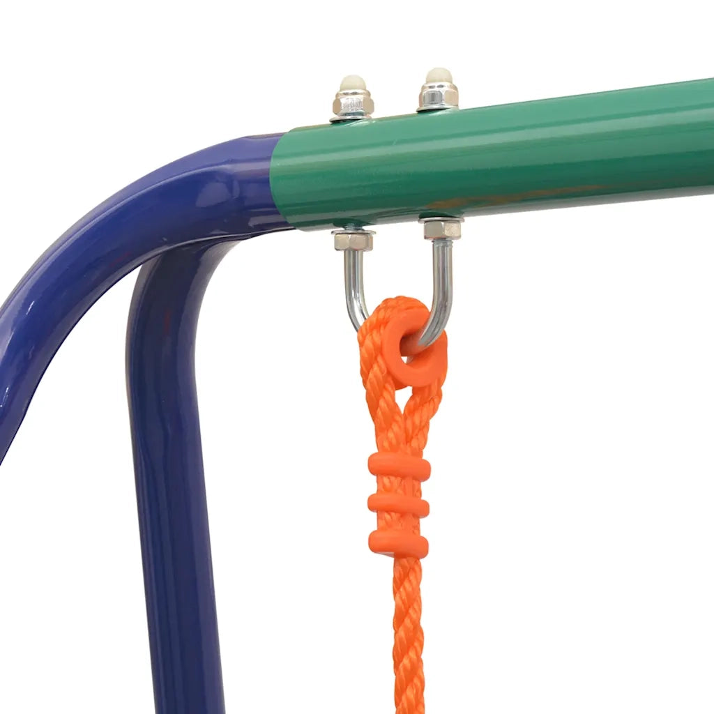 Altalena Singola e Altalena da Bimbi 2-in-1 Arancione CFW6400663