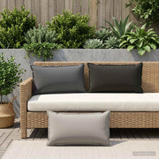 Federa 2 pz HOUTEN Nero 40 x 80 cm Poliestere 918280