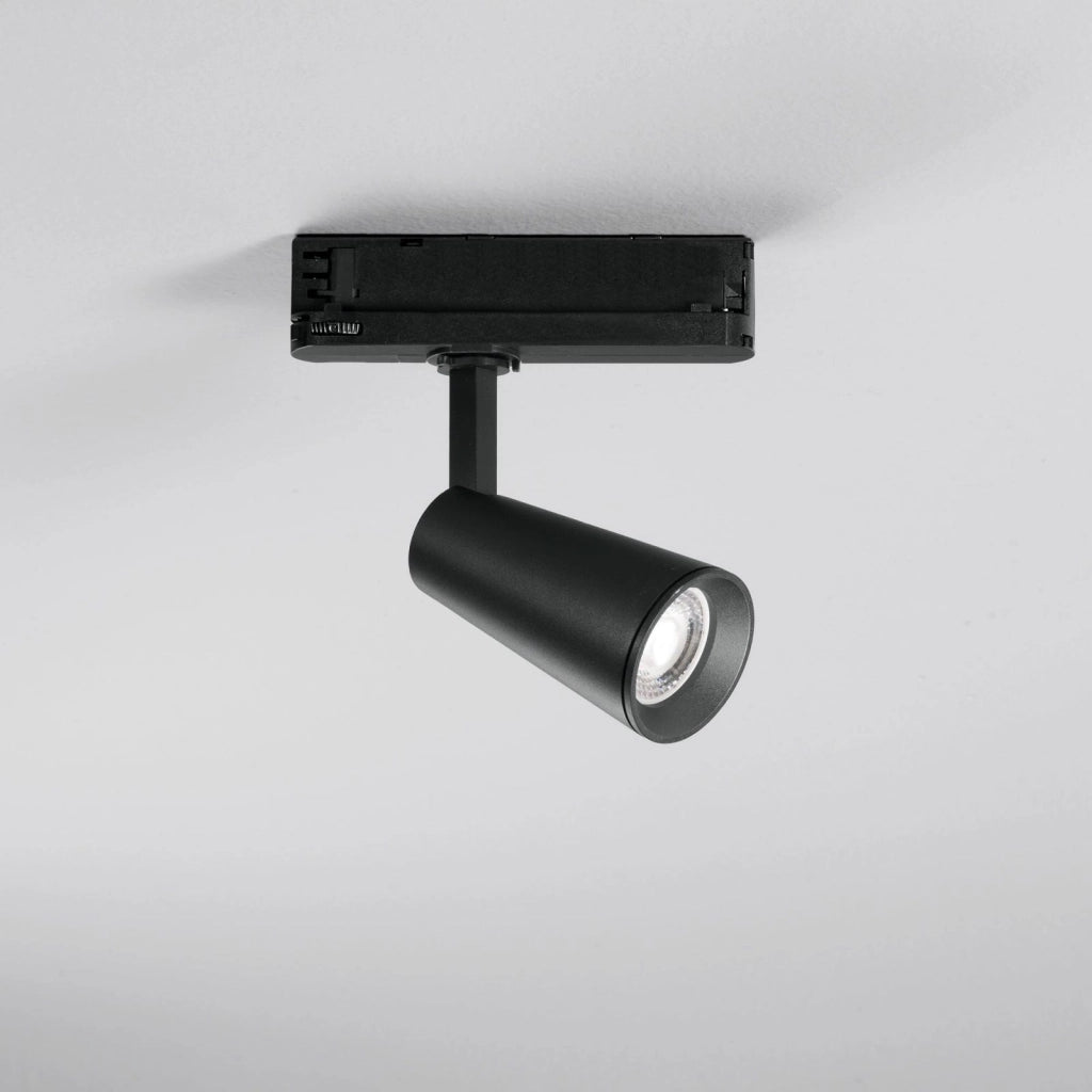 FARO BINARIO LED KONE NERO IN ALLUMINIO 13W 1175LM 3000K 20,5X11X6,2 CM.