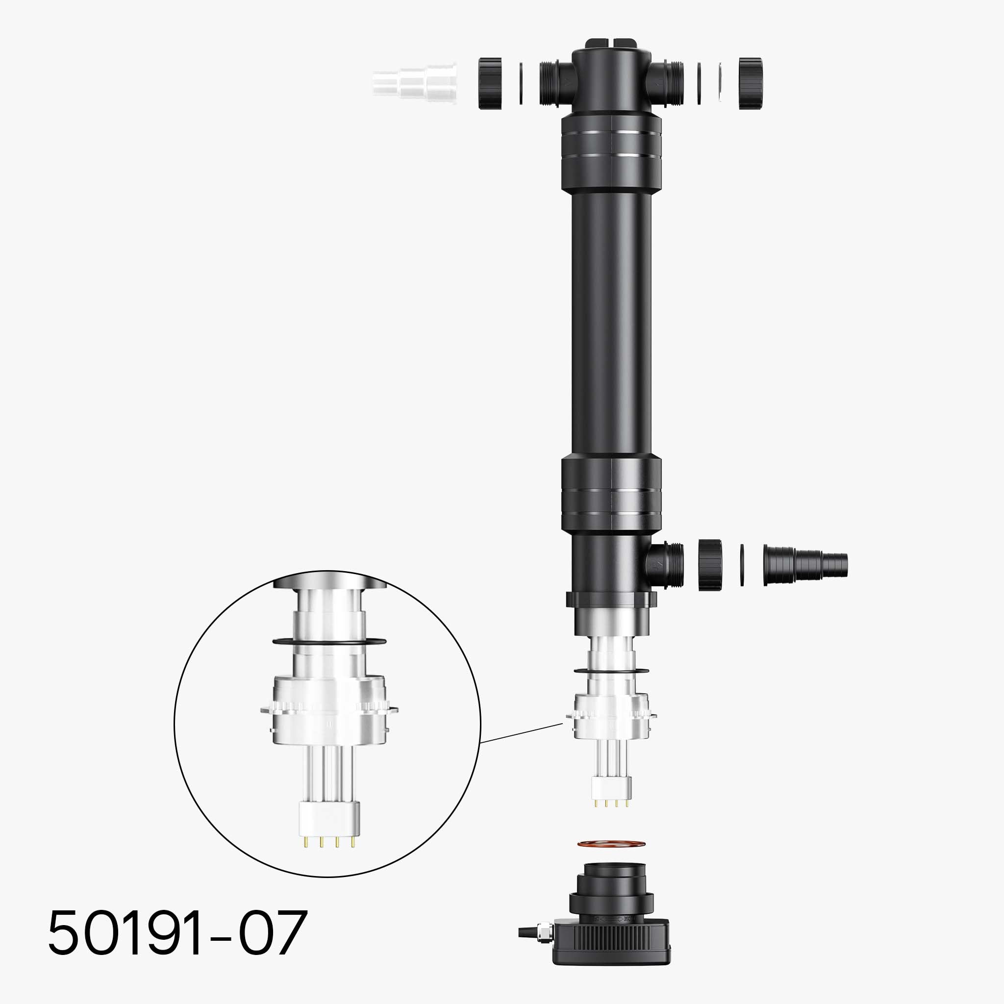 Ricambio per chiarificatore per laghetto CUV-672 Vetro di quarzo