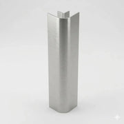 Finali angolari per zoccolo da cucina pezzi 4 H 15 INOX