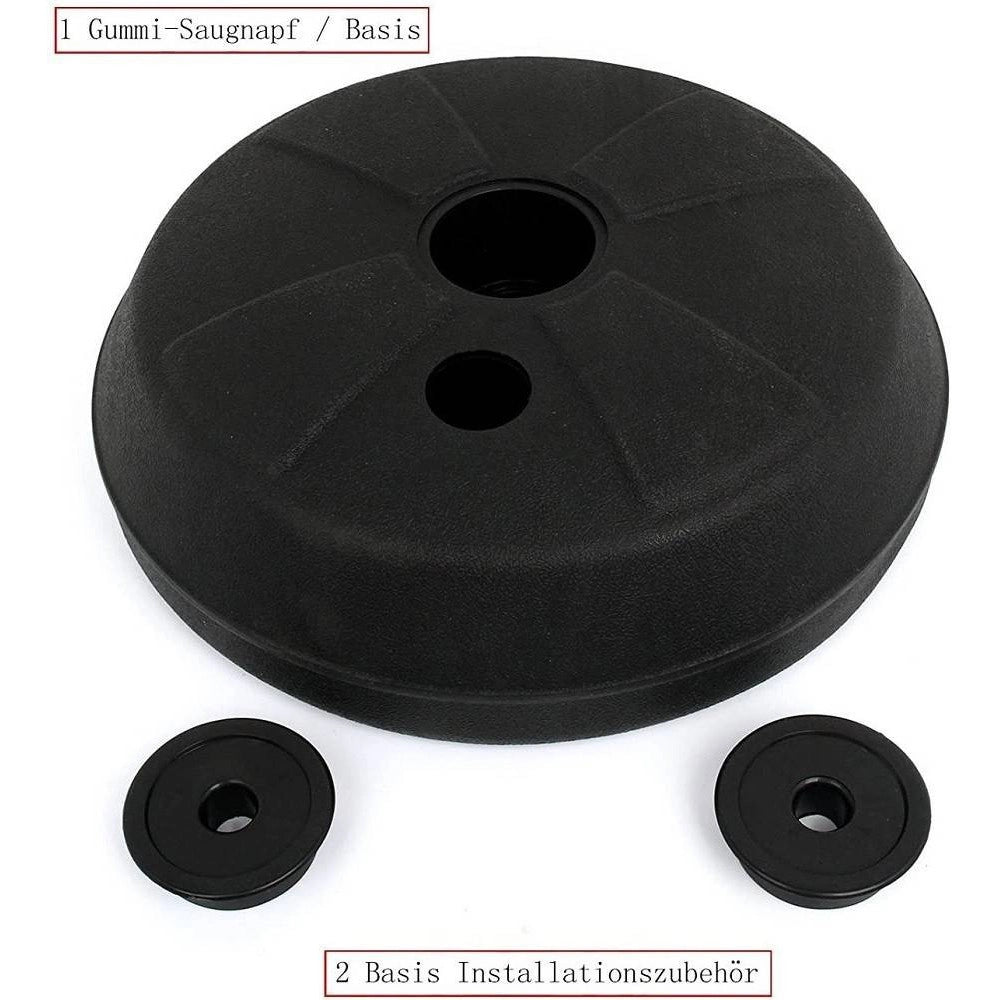 Trade Shop - Punching Ball Boxe Palla Base Alto 1,2mt Con Guanti Guantoni Adulti Adolescenti -