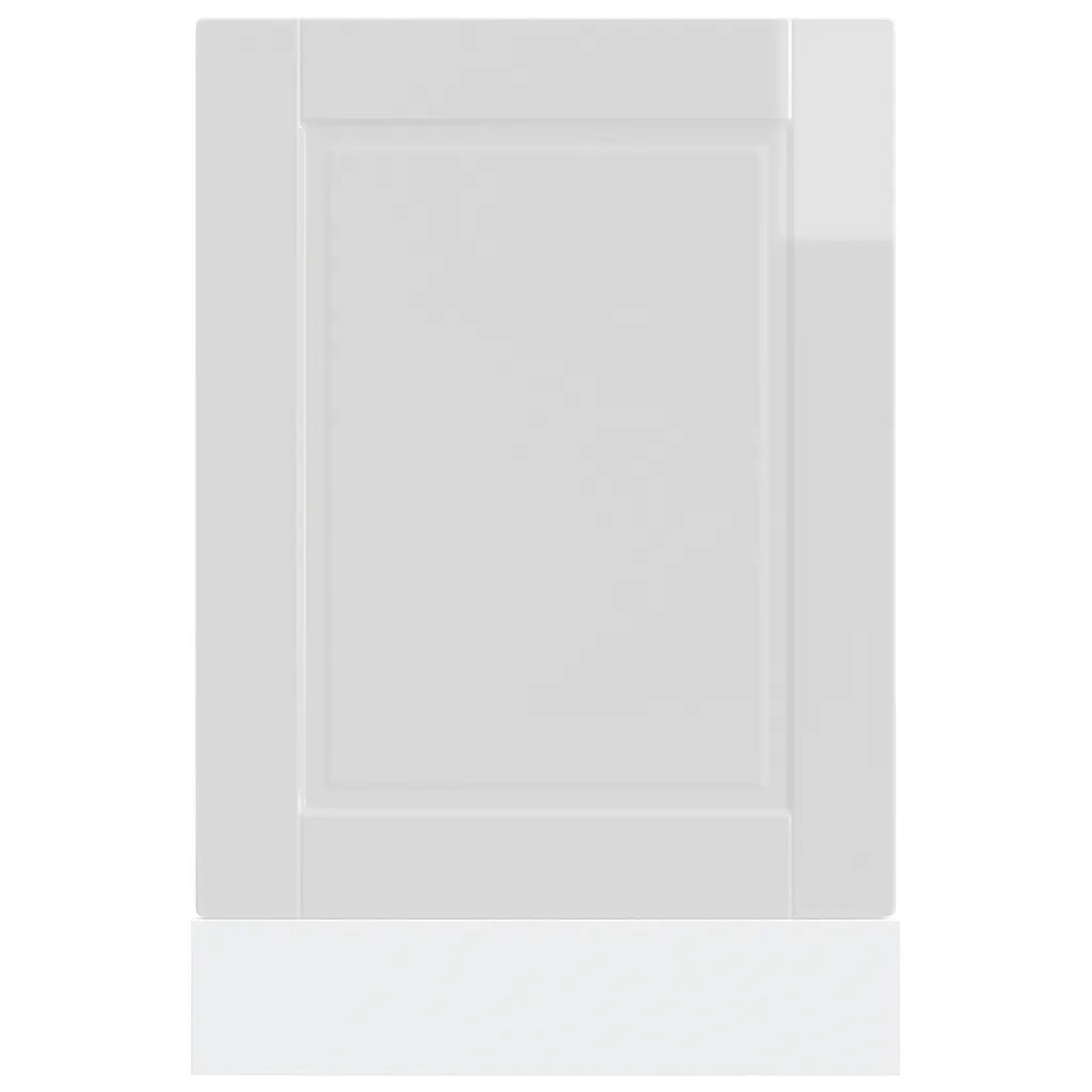 Pannello Lavastoviglie Porto Bianco Lucido 45x1,5x57 cm 854129