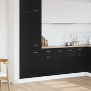 Mobile con cassetti - Rovere nero, 40x46x81.5 cm, Realizzato in legno ingegnerizzato