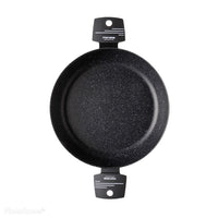 Tegame Ø28 cm Antiaderente Induzione in Alluminio Effetto Pietra Moneta Yes (Zeus 2.0)