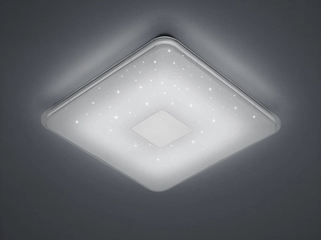 Plafoniera LED Trio Samurai bianca 42,5cm 2700-6000K