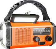 Radio Solare per Emergenza Esterna - Batteria Portatile & Lampada da Torcia