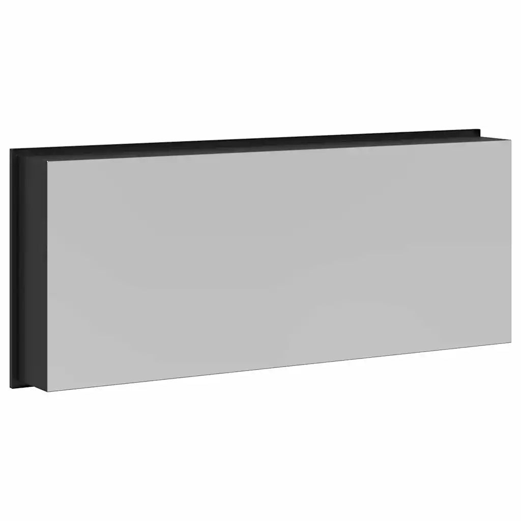 Nicchia per doccia Nero 75 x 30 x 9,5 cm Acciaio inossidabile CFW9008540