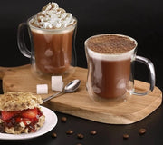 Set di Caffè in Vetro di Alta Qualità – 2 Pezzi