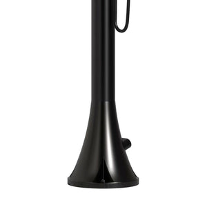 Doccia da Giardino in Acciaio Inox con Miscelatore e Doccino Sined Luna D Nero