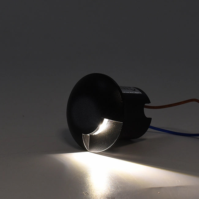 FARETTO LED SEGNAPASSO DA ESTERNO IP67 1W LUCE NATURALE 4000K - ILLUMINAZIONE DI SICUREZZA E DESIGN PER GIARDINI E PERCORSI