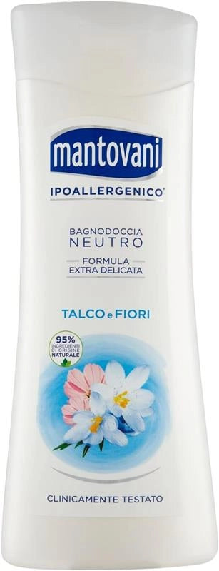 MANTOVANI BAGNODOCCIA NEUTRO 400 ML TALCO E FIORI EXTRADELICATO