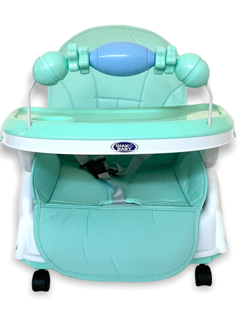 Seggiolone per Bambini 4 in 1 Pappa e Gioco Blu