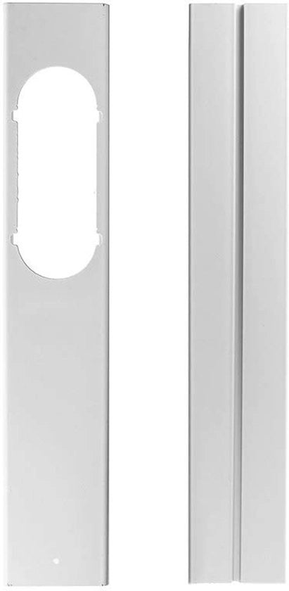 Set di chiusura finestra portatile - Estensione telescopica 83-100cm - 2 pezzi/set - Materiale PVC - Facile da installare - Chiusura per aria condizionata