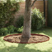 vidaXL Finitura per Prato da Giardino 4 pcs Ruggine 450 x 10 cm
