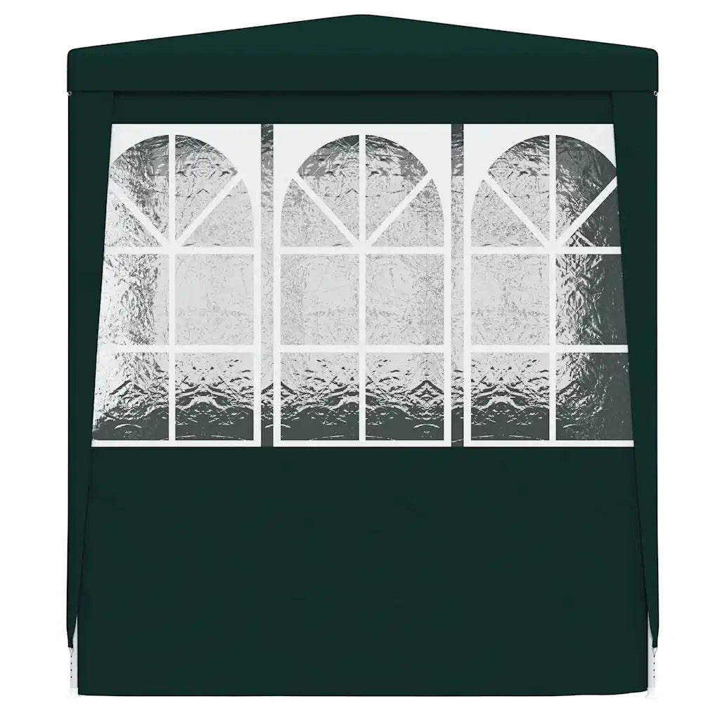Gazebo Professionale con Pareti 2x2 m Verde 90 g/m² 48532