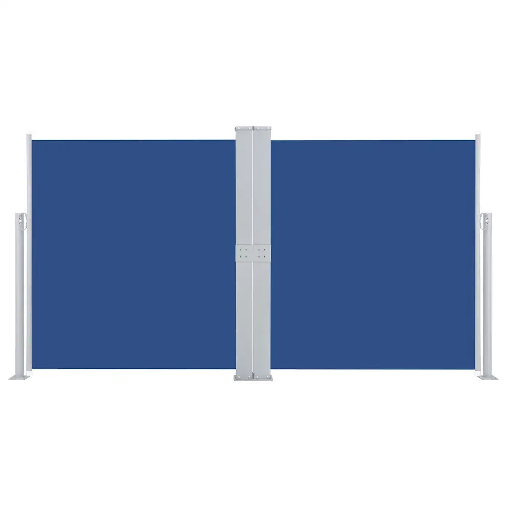 Tenda da Sole Laterale Retrattile Blu 140x600 cm 48458