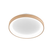 Krizia Lampada a Soffitto LED 50W, Finitura New Beige, Dimmerabile CCT 3000K-4000K, Alluminio con Diffusore in Acrilico Opale - Gealuce