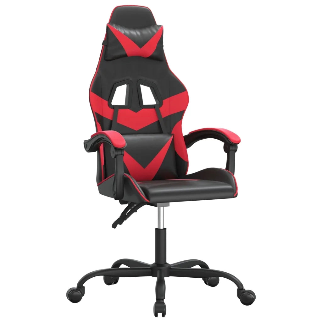 Sedia da Gaming Nera e Rossa in Similpelle cod mxl 78456