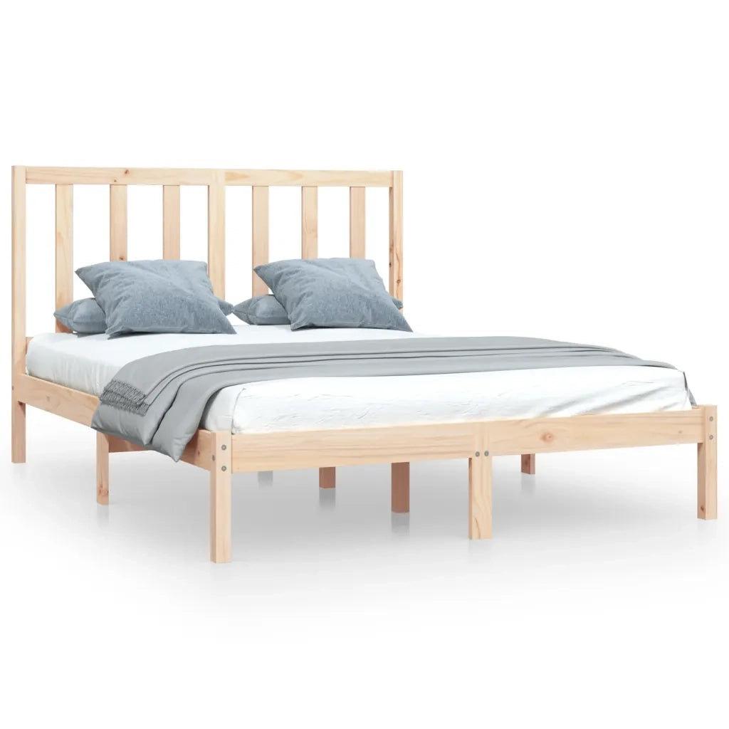 Giroletto-Struttura Letto in Legno Massello di Pino 120x200 cm 317115