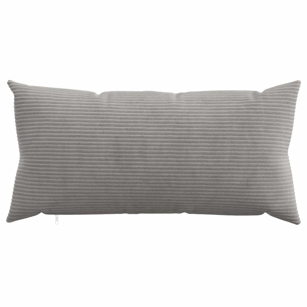 Federa 2 pcs HEERLEN Grigio Chiaro 40 x 70 cm corduroy 909531