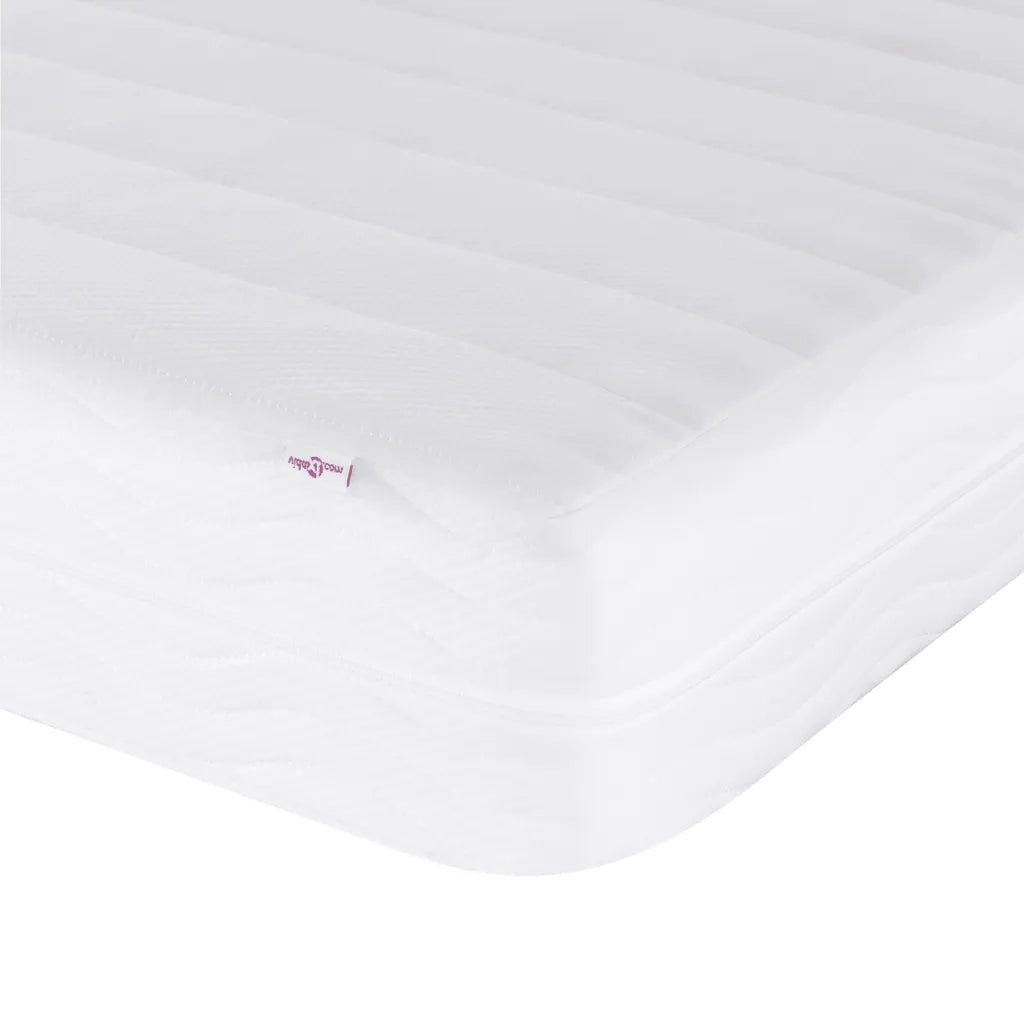 Divano Letto con Materasso Rosa 100x200 cm in Velluto 3196677