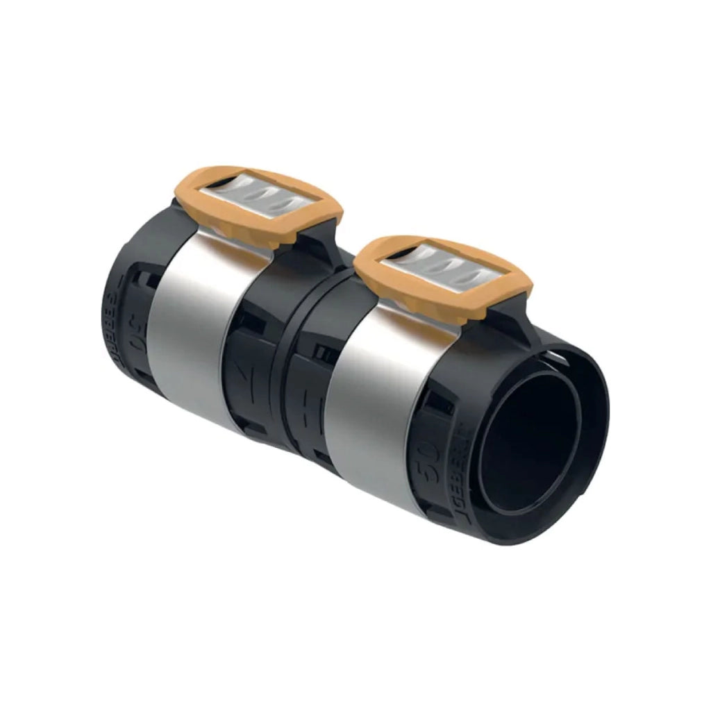 GIUNTO DI COLLEGAMENTO INTERMEDIO FLOWFIT IN PPSU PER MULTISTRATO A PRESSARE - Ø50 MM  - GBR
