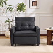Divano letto 3 in 1 - Xylo - con porta-bicchieri e USB compatto